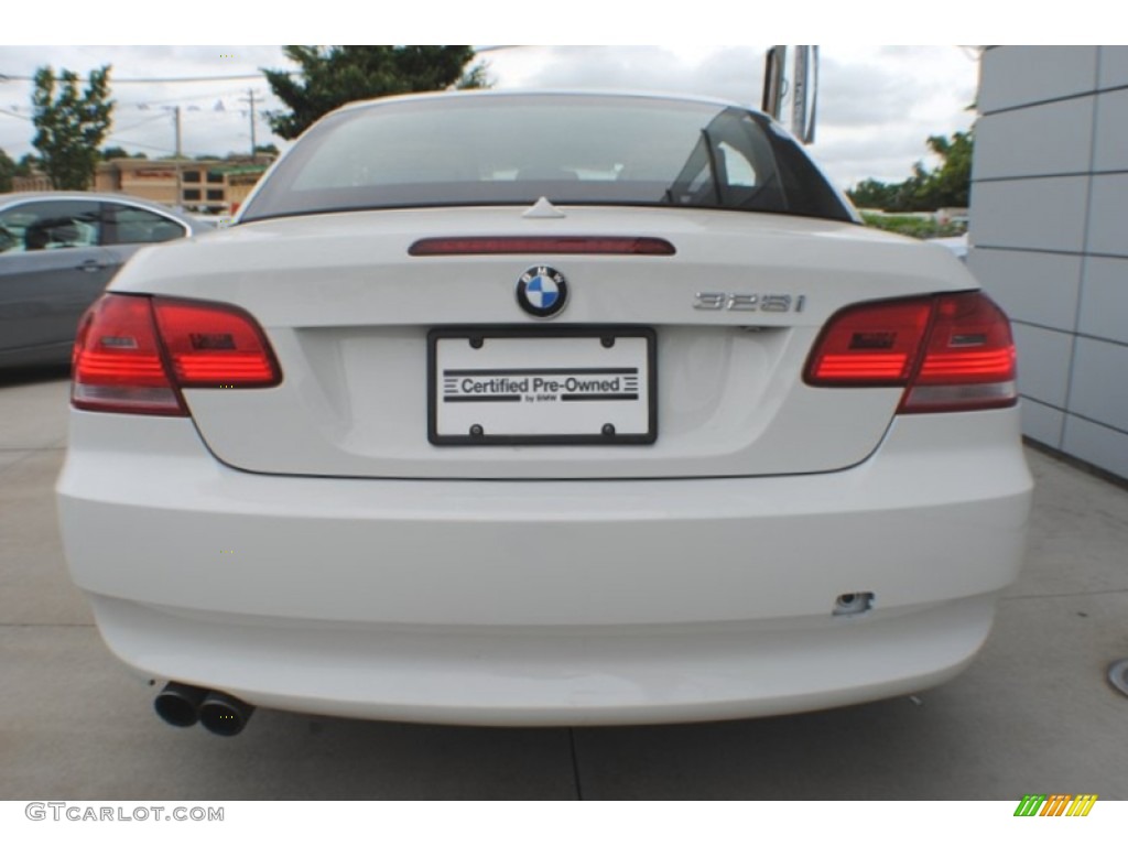 2009 3 Series 328i Convertible - Alpine White / Saddle Brown Dakota Leather photo #5