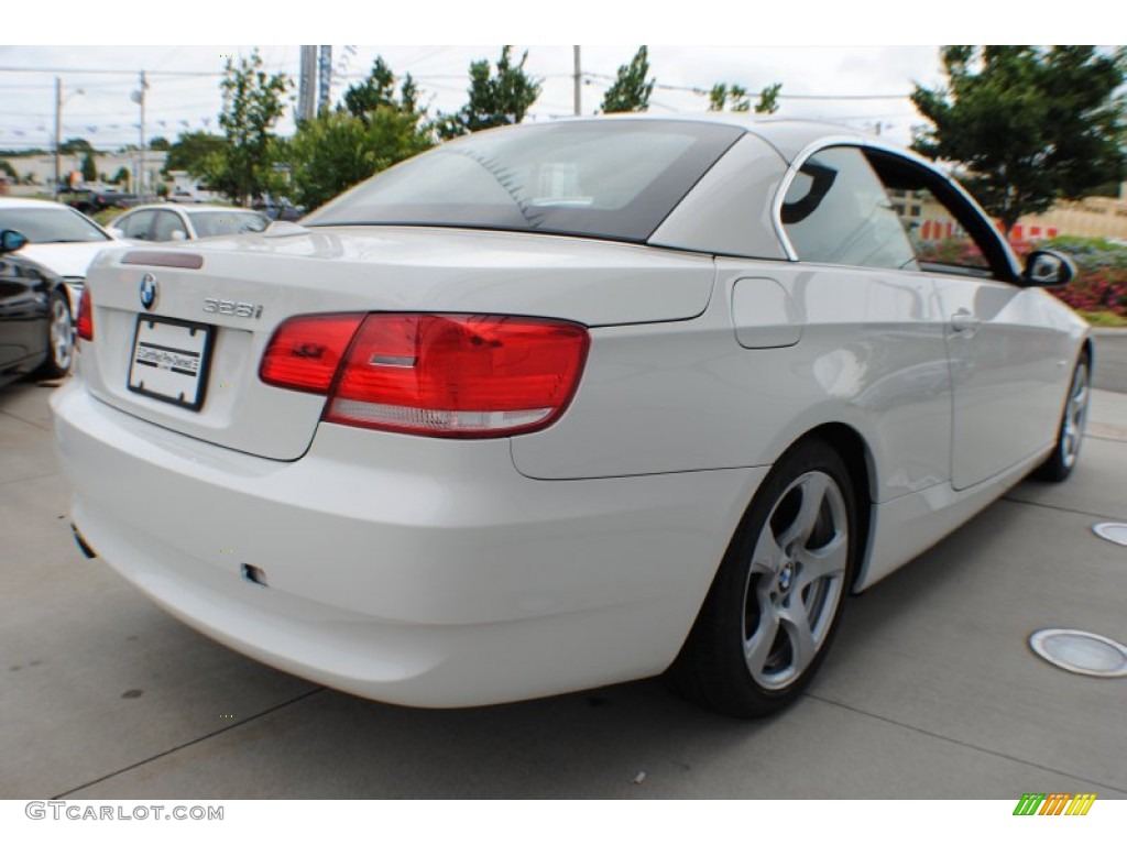 2009 3 Series 328i Convertible - Alpine White / Saddle Brown Dakota Leather photo #6