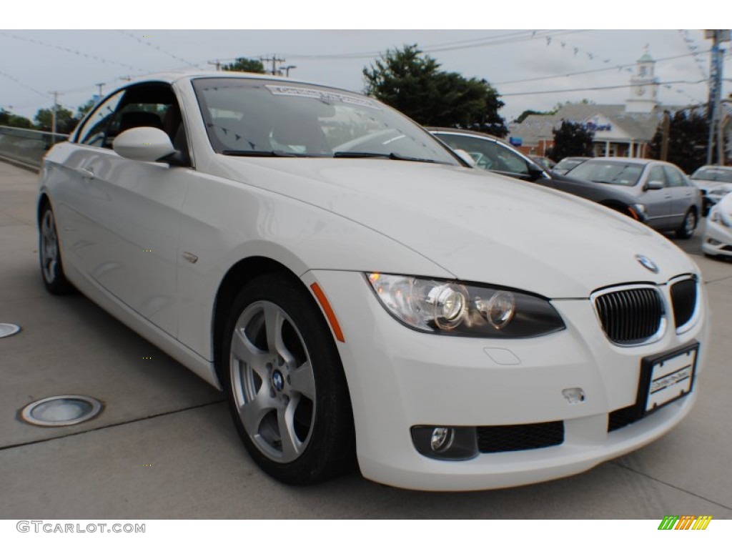 2009 3 Series 328i Convertible - Alpine White / Saddle Brown Dakota Leather photo #7