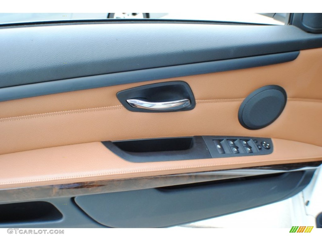 2009 3 Series 328i Convertible - Alpine White / Saddle Brown Dakota Leather photo #10