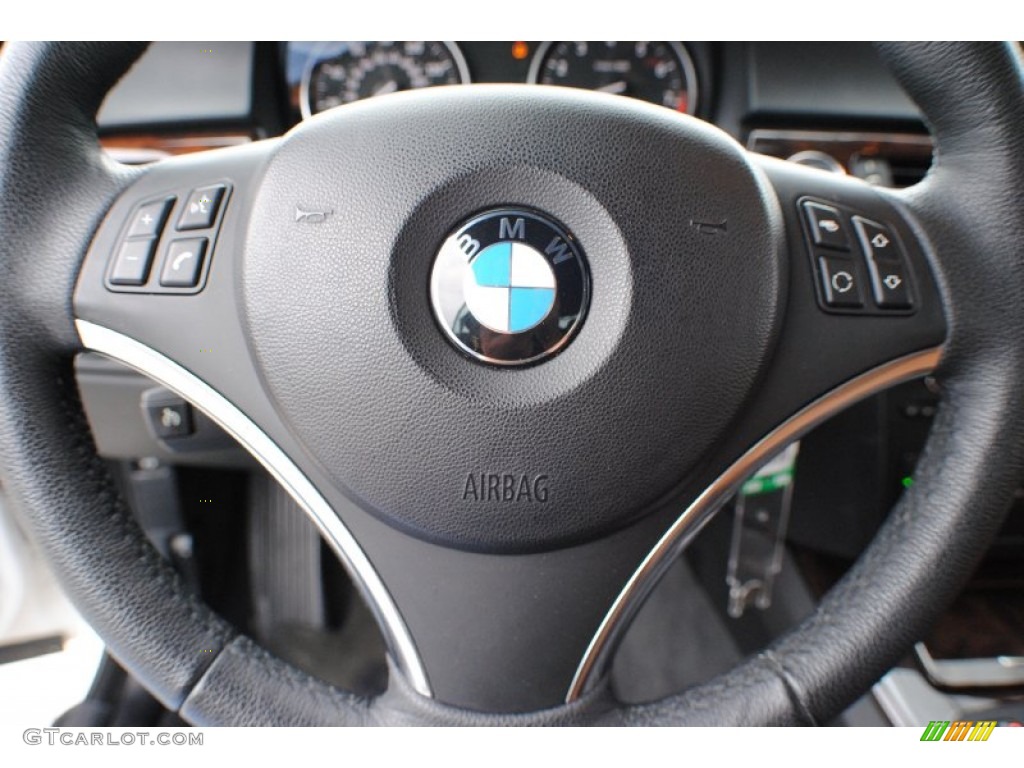 2009 3 Series 328i Convertible - Alpine White / Saddle Brown Dakota Leather photo #13
