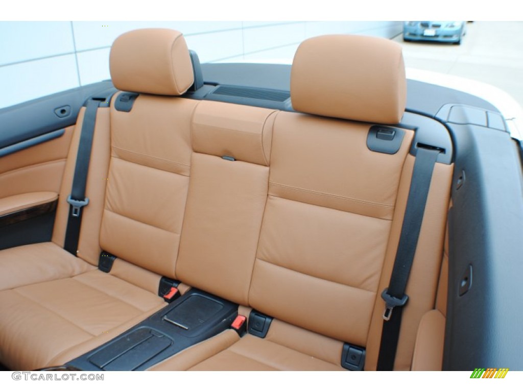 2009 3 Series 328i Convertible - Alpine White / Saddle Brown Dakota Leather photo #14