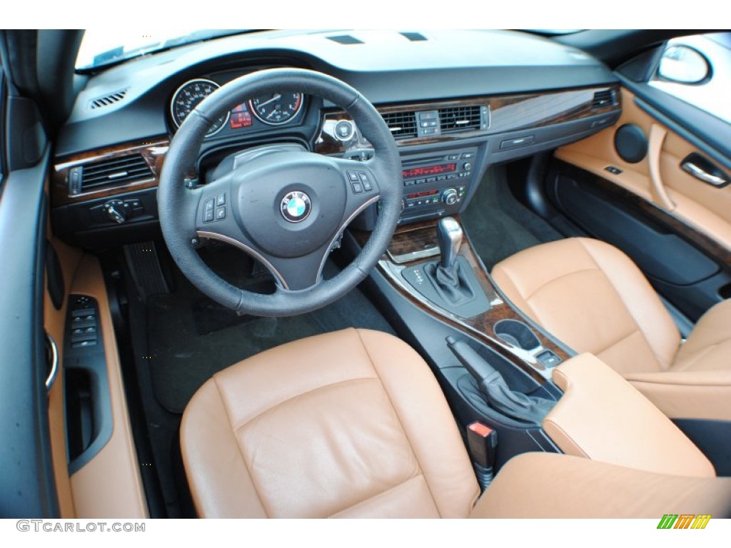 2009 3 Series 328i Convertible - Alpine White / Saddle Brown Dakota Leather photo #15