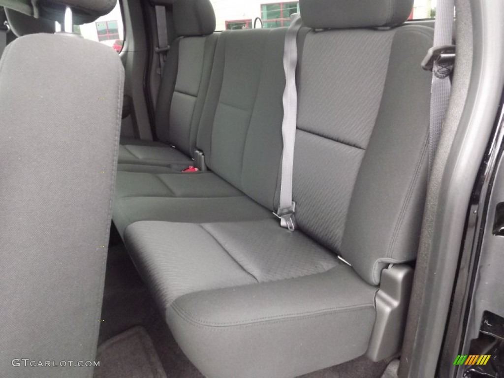 2012 GMC Sierra 1500 SLE Extended Cab 4x4 Rear Seat Photo #66513114