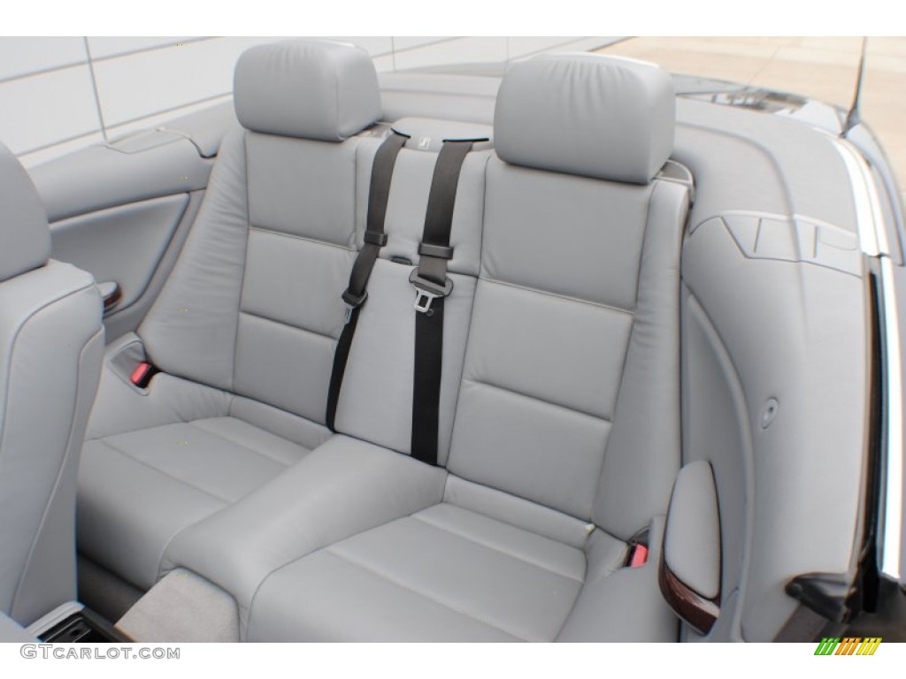 2002 3 Series 330i Convertible - Orient Blue Metallic / Grey photo #14