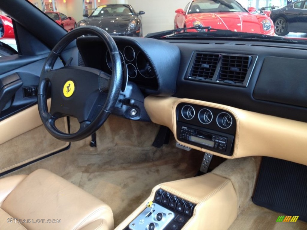 1999 Ferrari 355 F1 Spider Beige Dashboard Photo #66514150