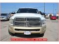 2011 Bright White Dodge Ram 3500 HD Laramie Longhorn Crew Cab 4x4 Dually  photo #15