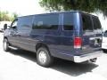 True Blue Metallic 2005 Ford E Series Van E350 Super Duty XLT Extended Passenger Exterior