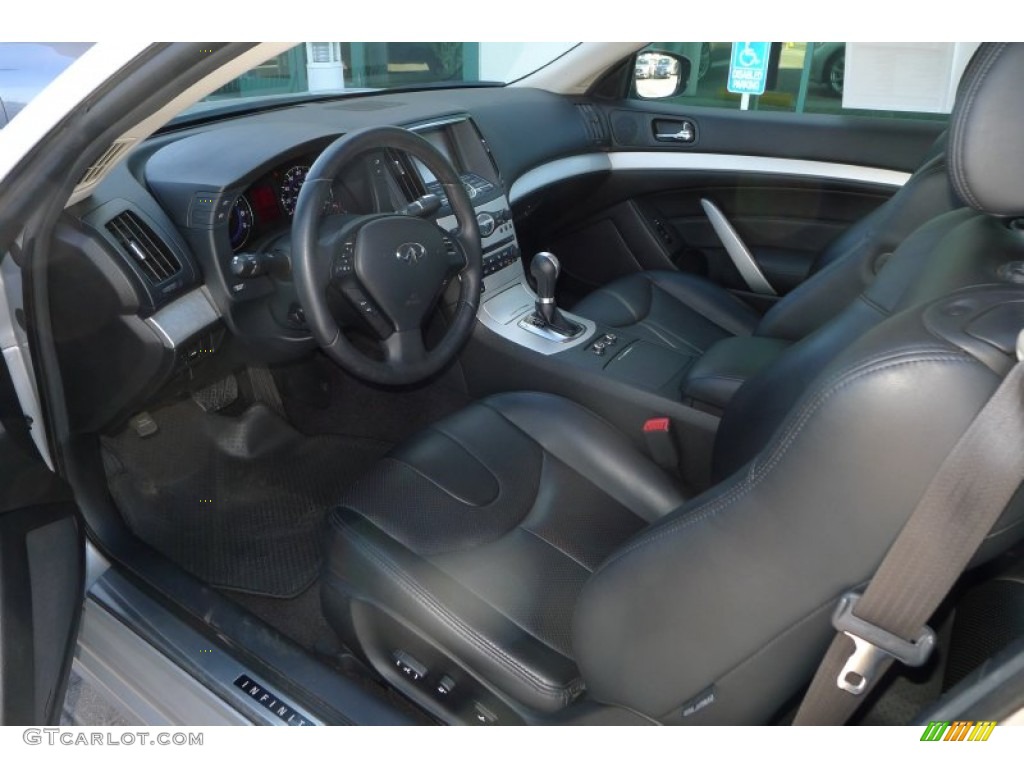 Graphite Interior 2009 Infiniti G 37 Journey Coupe Photo #66516510