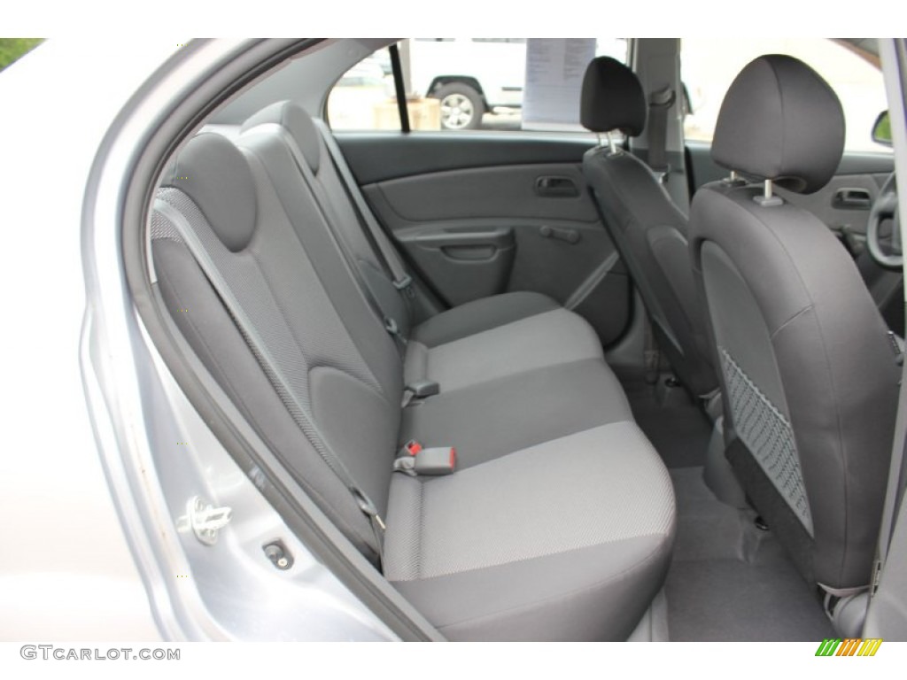 2009 Kia Rio Sedan Rear Seat Photo #66517443