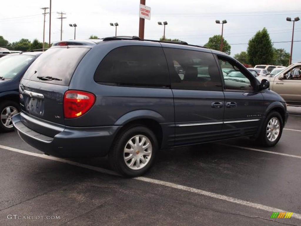 Steel Blue Pearl 2001 Chrysler Town & Country LXi Exterior Photo #66517800