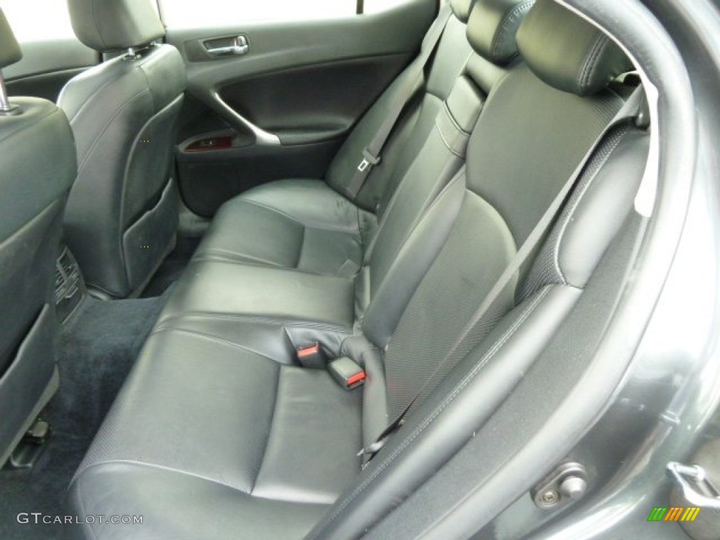 Black Interior 2006 Lexus IS 250 AWD Photo #66517836