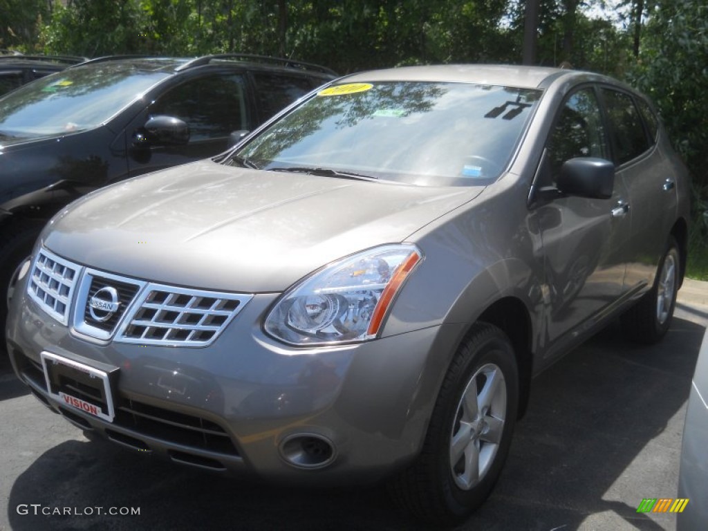 2010 Rogue S AWD 360 Value Package - Gotham Gray / Black photo #1