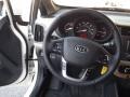 Beige 2013 Kia Rio EX 5-Door Steering Wheel