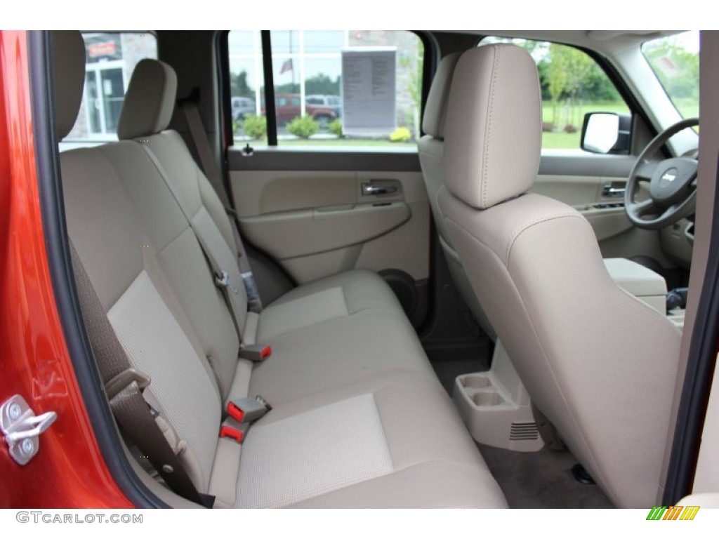 2009 Liberty Sport 4x4 - Sunburst Orange Pearl / Pastel Pebble Beige Mckinley Leather photo #13