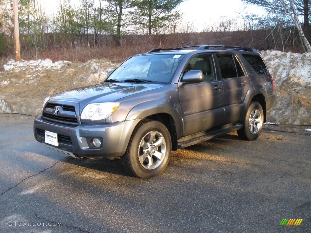 2006 4Runner Limited 4x4 - Galactic Gray Mica / Stone Gray photo #9