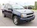 2008 Imperial Blue Metallic Chevrolet TrailBlazer LS 4x4  photo #17