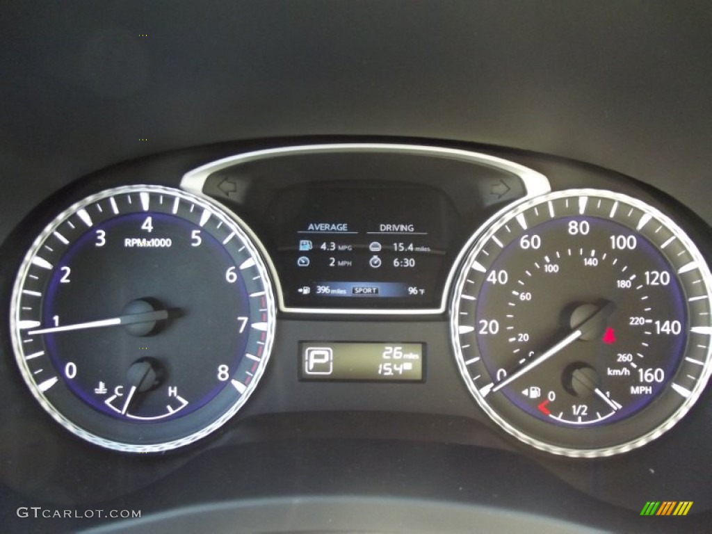 2013 Infiniti JX 35 Gauges Photo #66520341