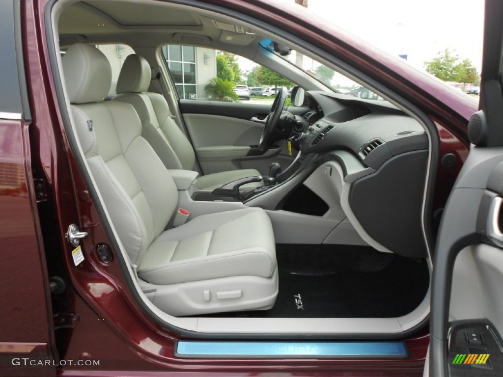 Taupe Interior 2011 Acura TSX Sedan Photo #66520908