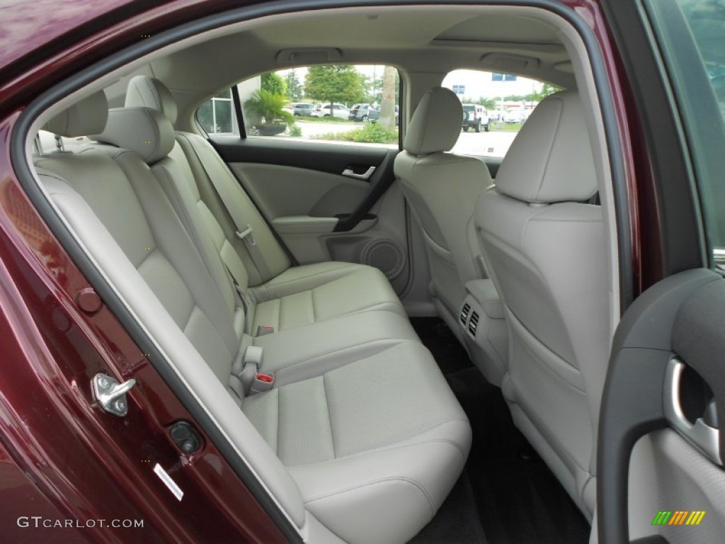 2011 Acura TSX Sedan Rear Seat Photo #66520923