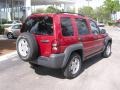 2006 Inferno Red Pearl Jeep Liberty Sport 4x4  photo #3