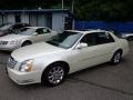 White Diamond Tricoat 2009 Cadillac DTS Luxury