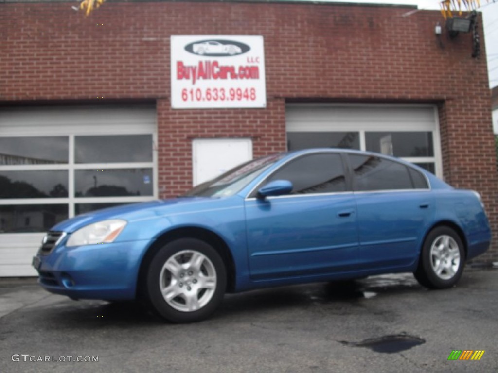 2003 Altima 2.5 S - Crystal Blue / Frost photo #1