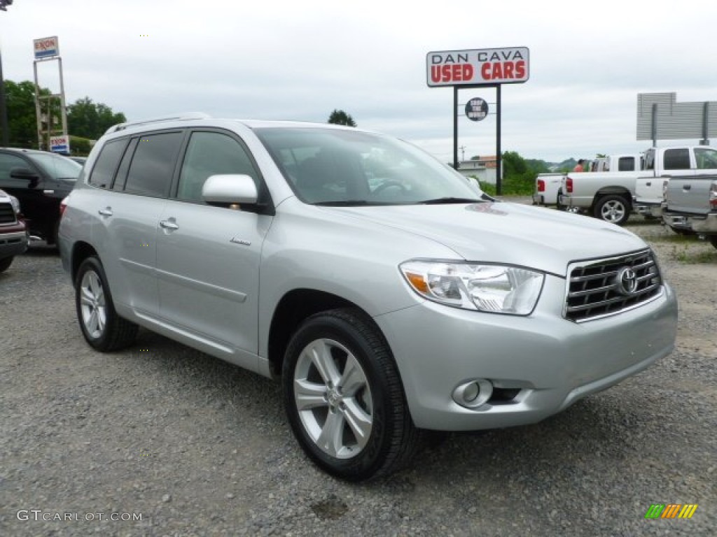 2010 Highlander Limited 4WD - Classic Silver Metallic / Ash photo #1