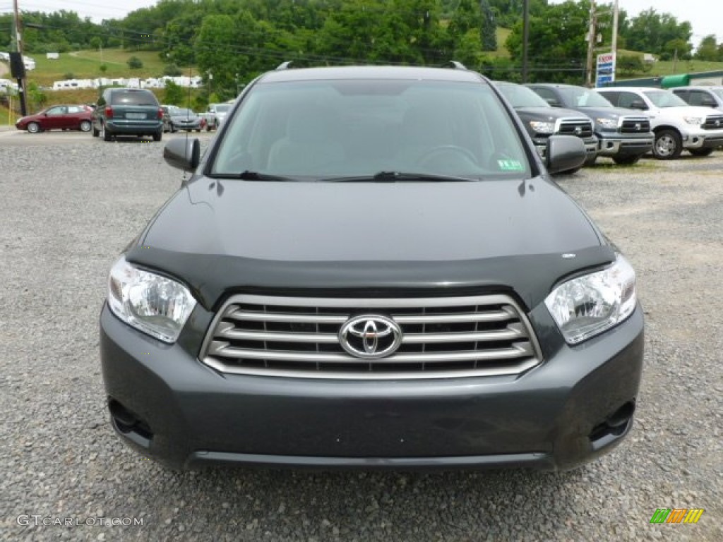 2010 Highlander V6 4WD - Magnetic Gray Metallic / Ash photo #2