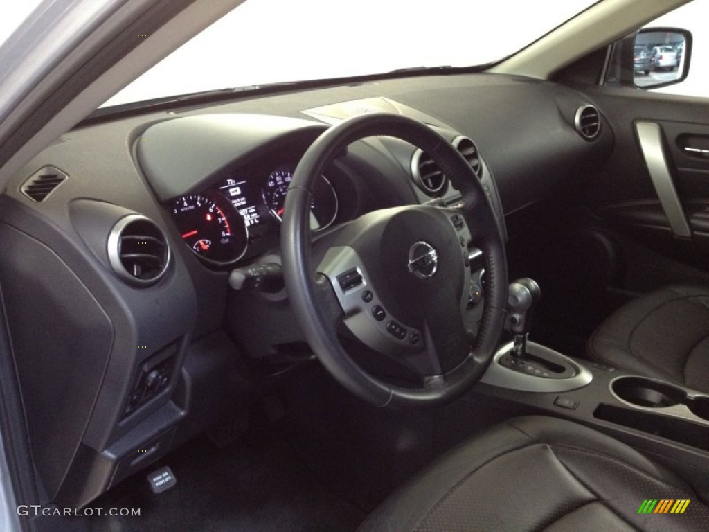 2011 Rogue SL AWD - Silver Ice Metallic / Black photo #14