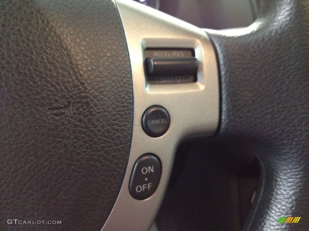 2011 Rogue S AWD - Indigo Blue Metallic / Gray photo #19