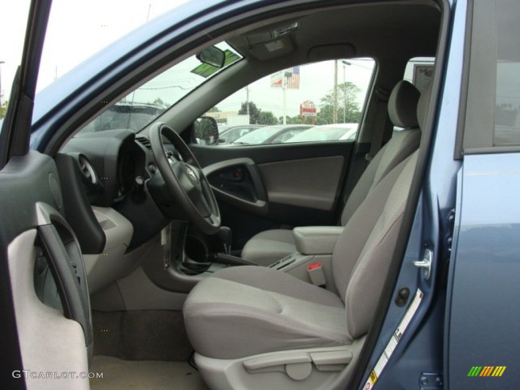 2008 RAV4 4WD - Pacific Blue Metallic / Ash photo #7
