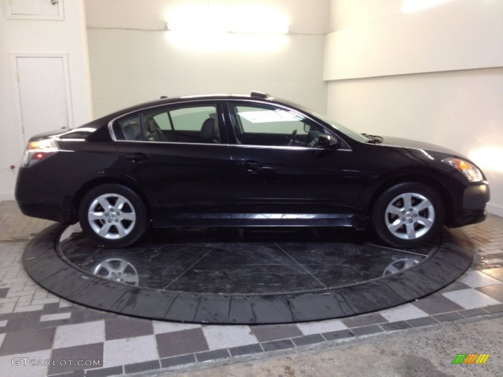 2009 Altima 2.5 SL - Super Black / Charcoal photo #3