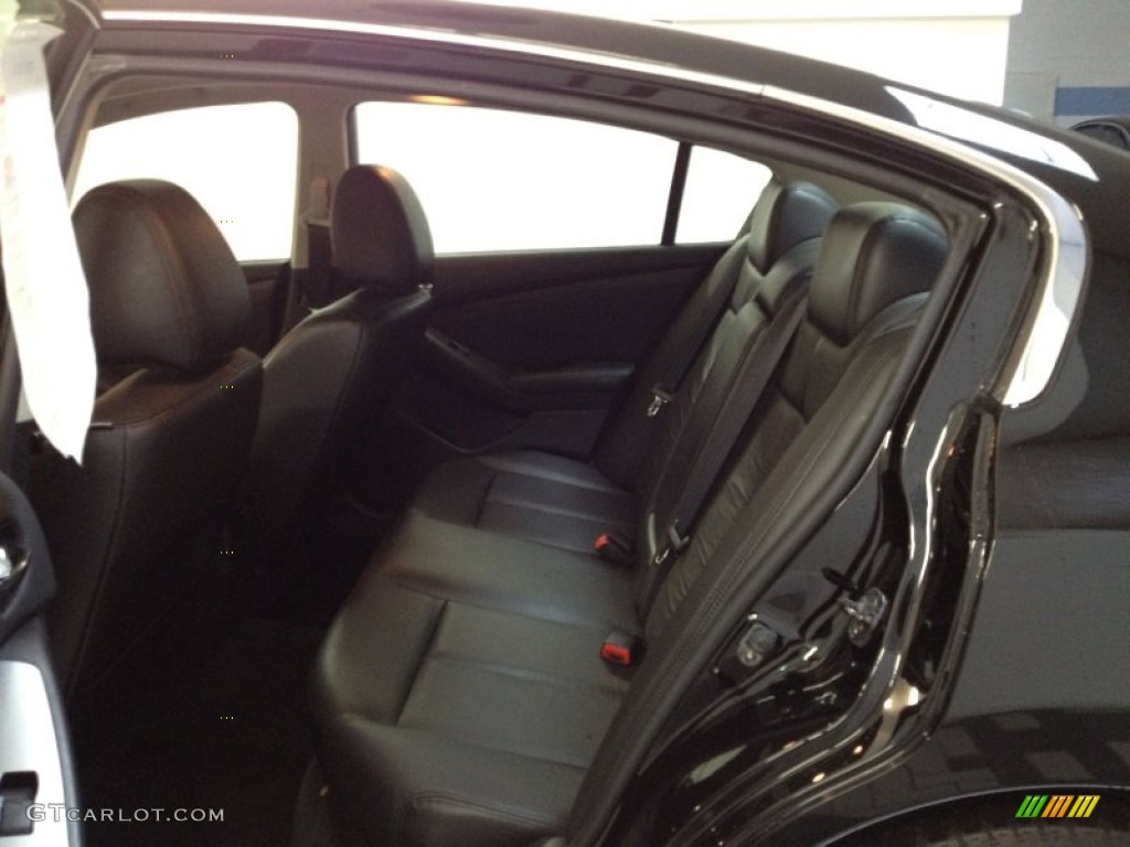 2009 Altima 2.5 SL - Super Black / Charcoal photo #7