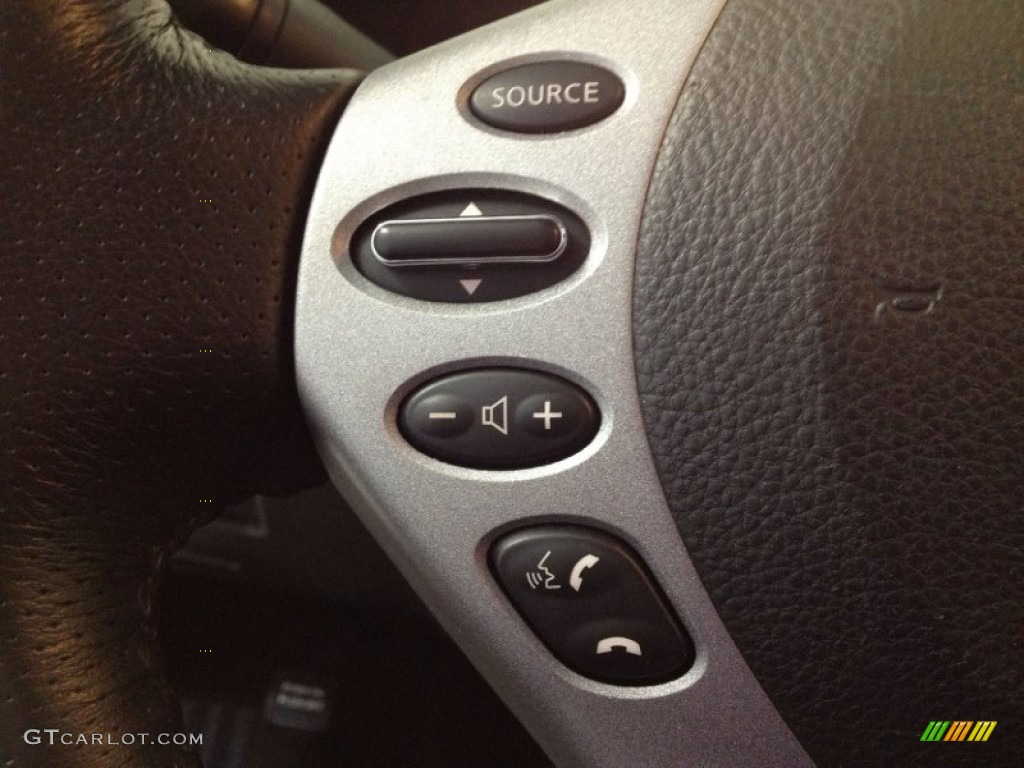 2009 Altima 2.5 SL - Super Black / Charcoal photo #18