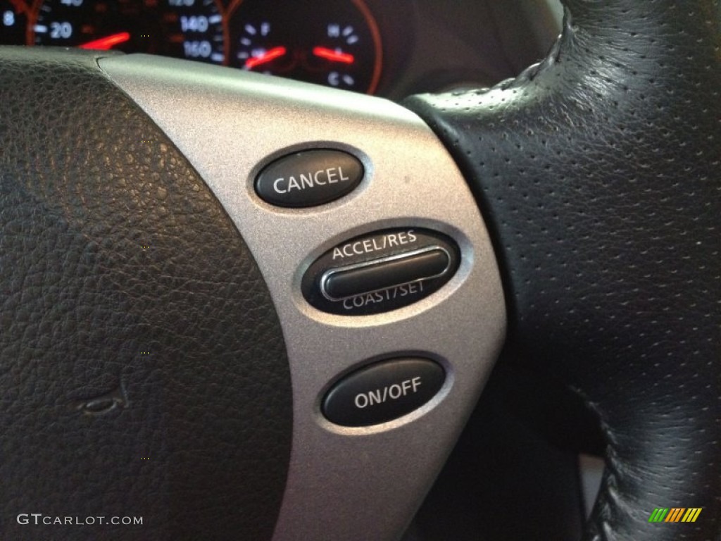 2009 Altima 2.5 SL - Super Black / Charcoal photo #19