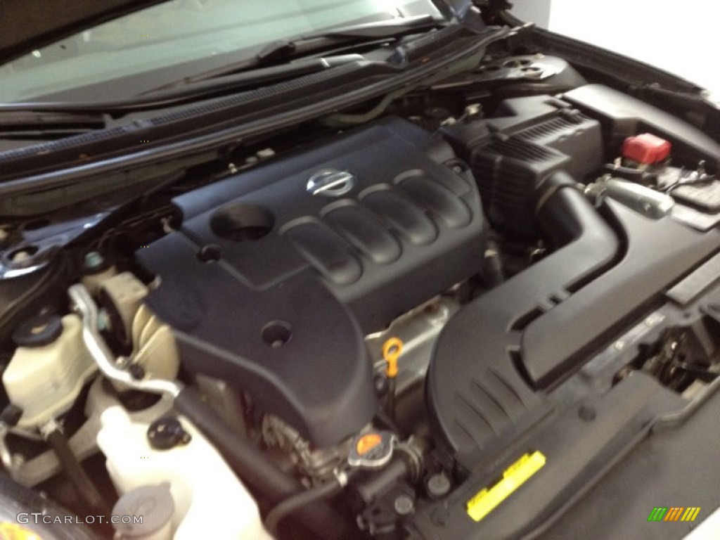 2009 Altima 2.5 SL - Super Black / Charcoal photo #21