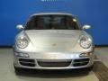 2008 GT Silver Metallic Porsche 911 Carrera S Coupe  photo #2