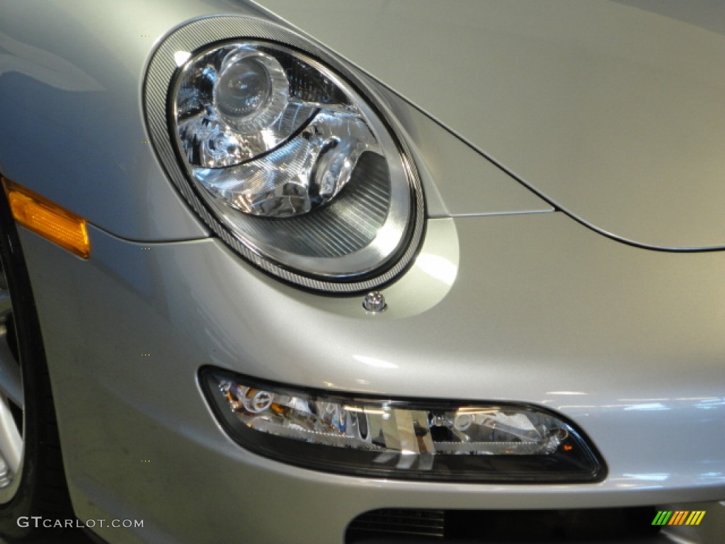 2008 911 Carrera S Coupe - GT Silver Metallic / Cocoa Brown photo #26