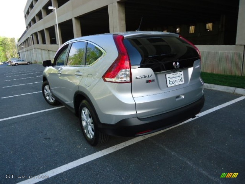 2012 CR-V EX 4WD - Alabaster Silver Metallic / Gray photo #5