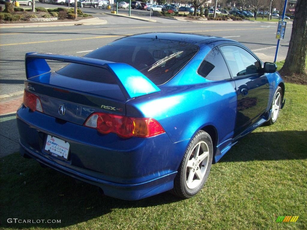 2004 RSX Type S Sports Coupe - Arctic Blue Pearl / Ebony photo #6