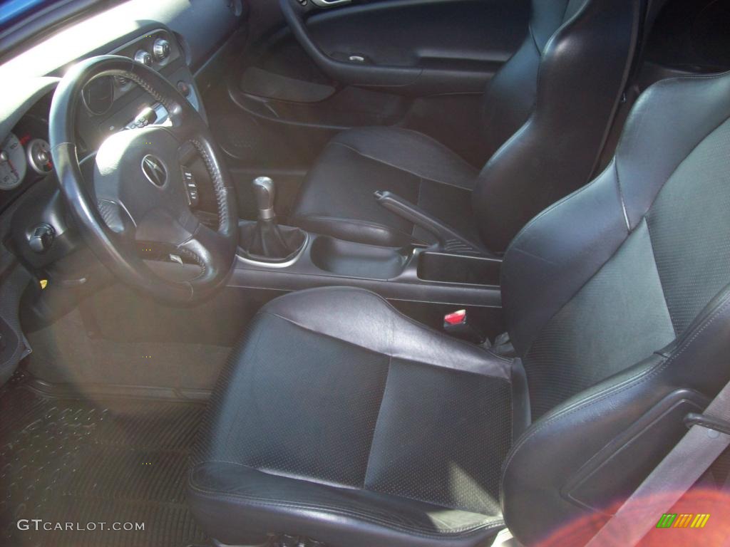 2004 RSX Type S Sports Coupe - Arctic Blue Pearl / Ebony photo #8