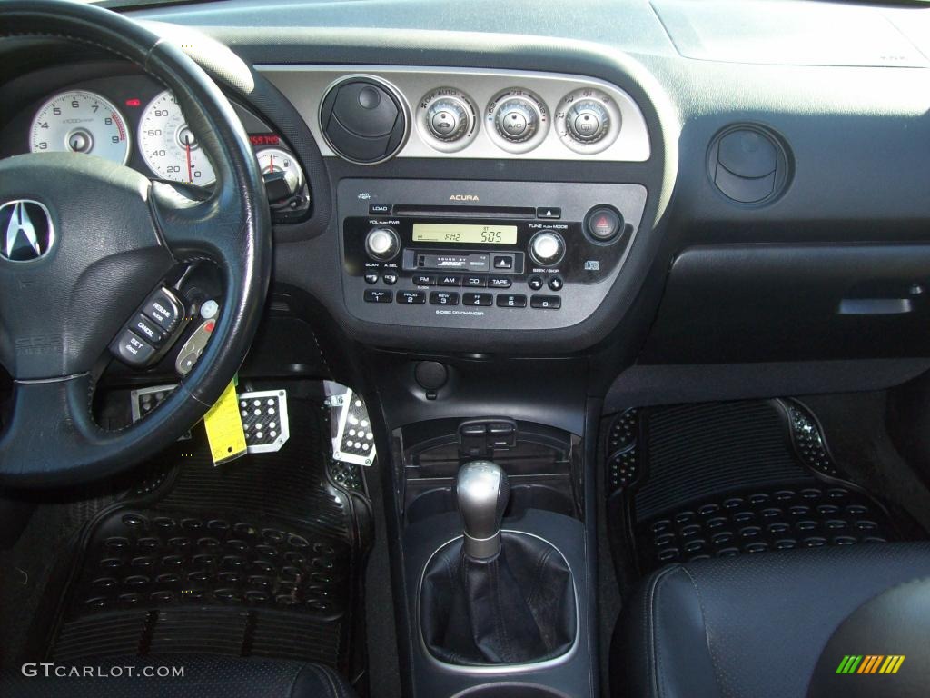 2004 RSX Type S Sports Coupe - Arctic Blue Pearl / Ebony photo #17