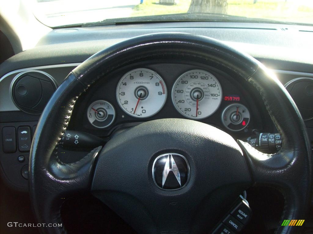 2004 RSX Type S Sports Coupe - Arctic Blue Pearl / Ebony photo #19