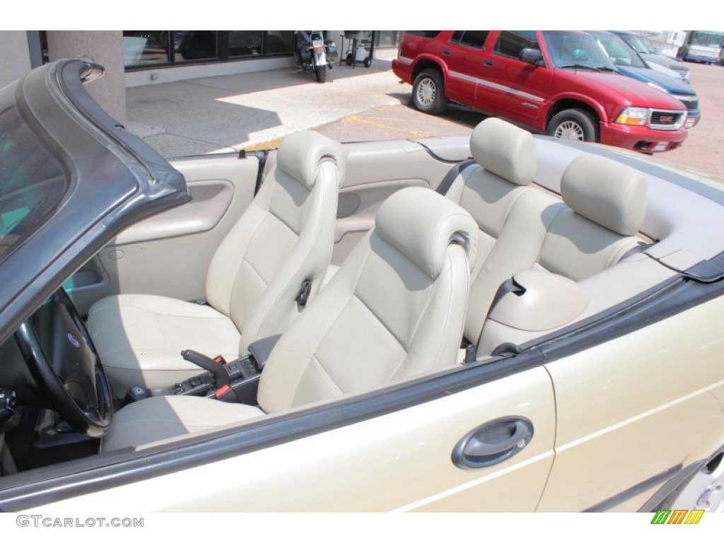 Sand Beige Interior 1998 Saab 900 SE Turbo Convertible Photo #66532239