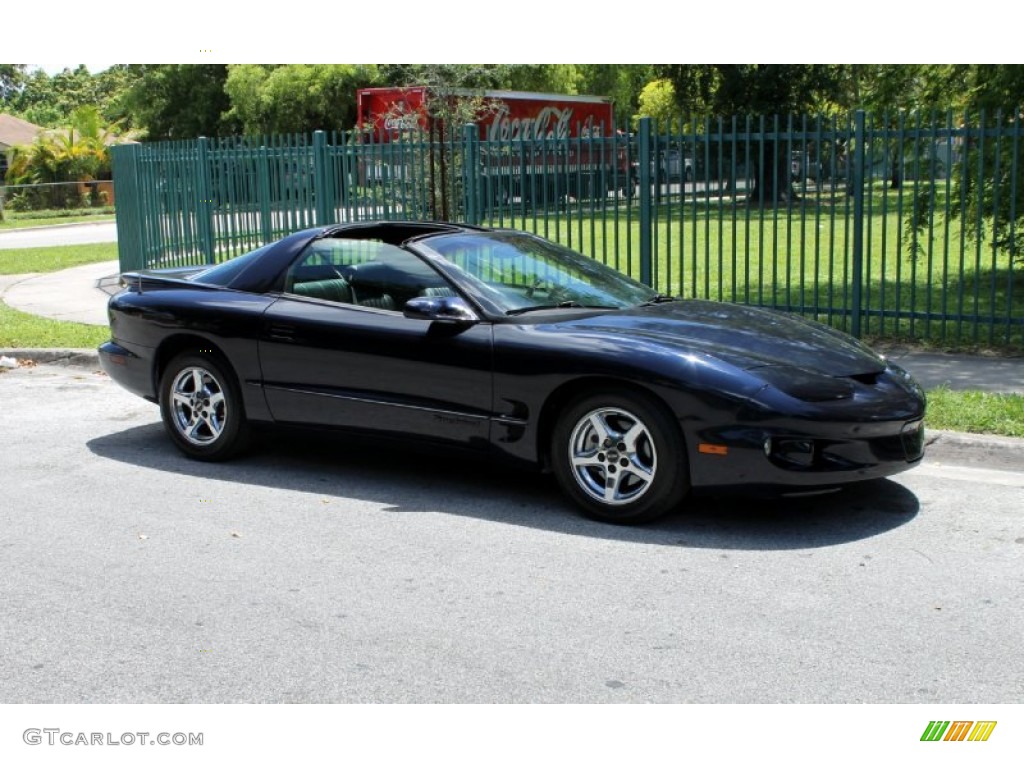 2002 Firebird Coupe - Navy Blue Metallic / Ebony Black photo #4