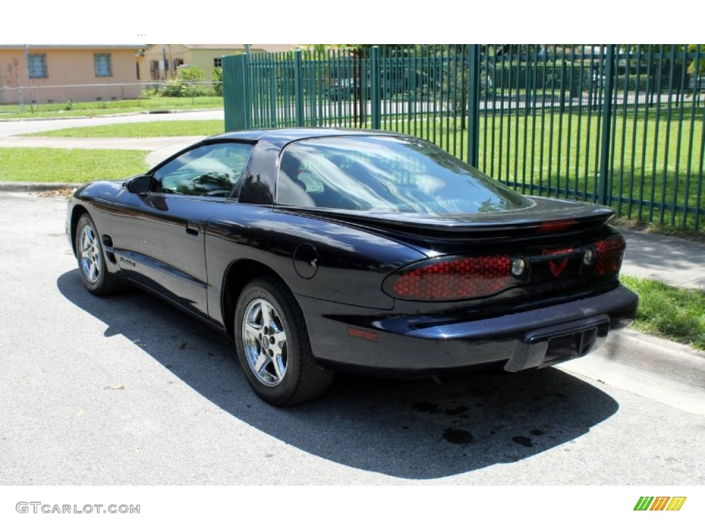 2002 Firebird Coupe - Navy Blue Metallic / Ebony Black photo #9