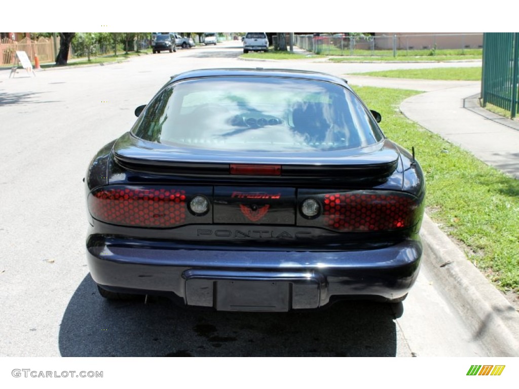 2002 Firebird Coupe - Navy Blue Metallic / Ebony Black photo #12