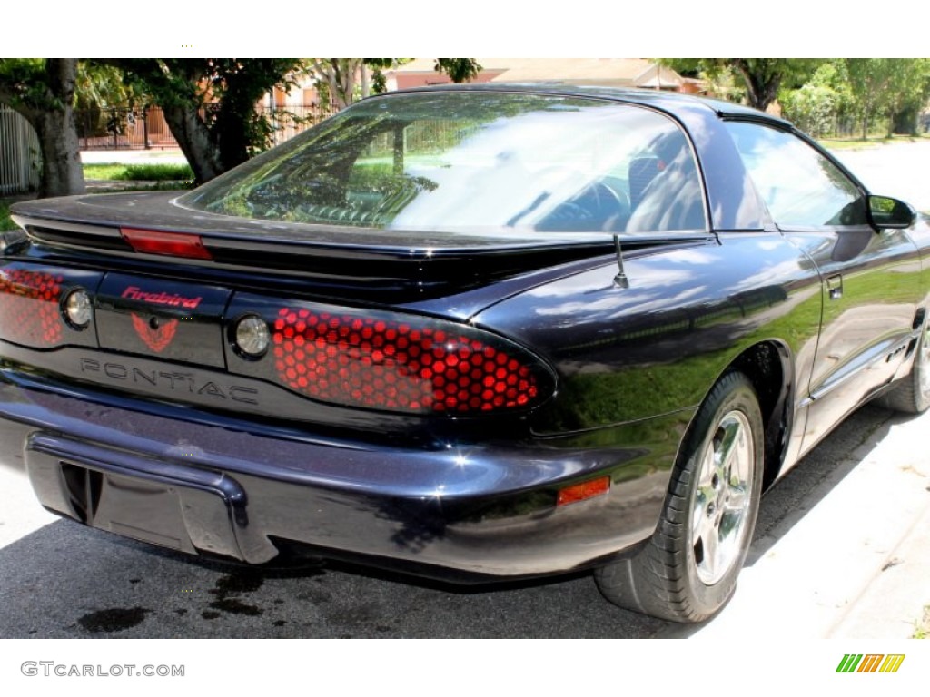 2002 Firebird Coupe - Navy Blue Metallic / Ebony Black photo #16