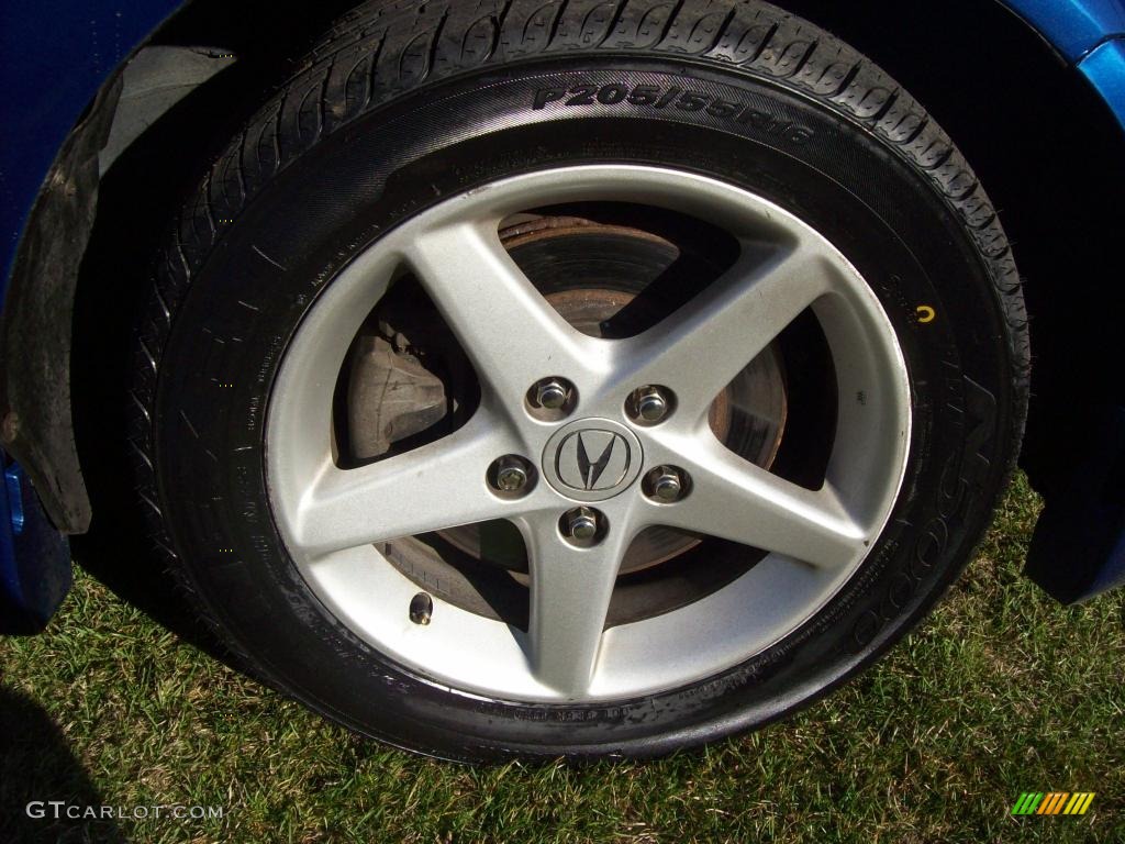 2004 RSX Type S Sports Coupe - Arctic Blue Pearl / Ebony photo #22